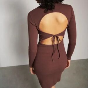 Brown Dynamite dress